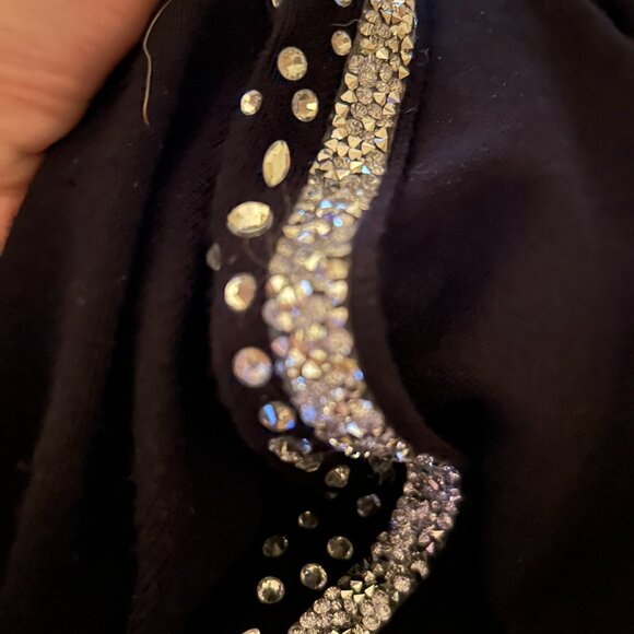 EUC Chico's Travelers Collection Rhinestone Cardigan L - Picture 12 of 16